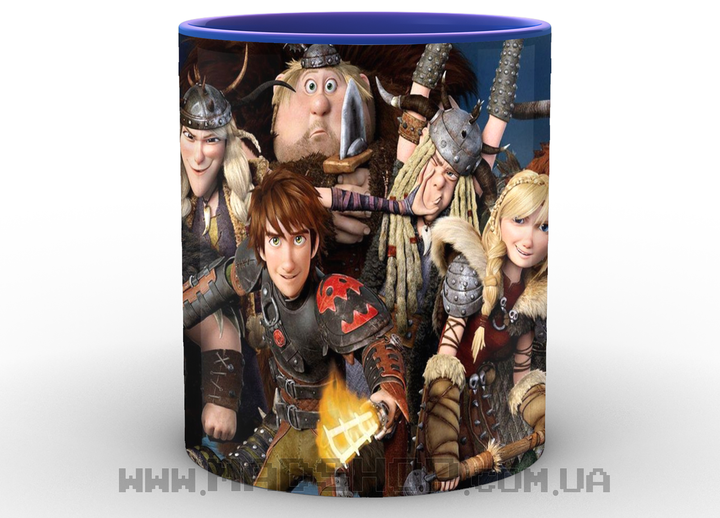 Кружка Как приручить дракона герои&nbsp;How to train your dragon&nbsp;&nbsp;HD.02.06 - изображение 8