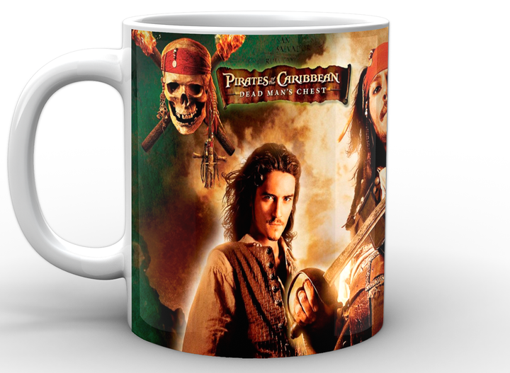 Кухоль GeekLand білий Pirates of the Caribbean Пірати Карибського моря постер PC.02.026 ( 25406 ) - изображение 3