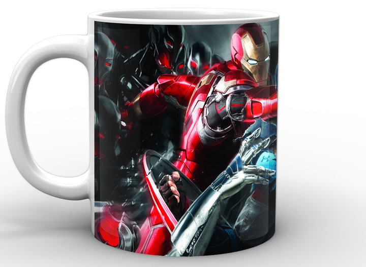 Кружка GeekLand біла Avengers Месники битва AG.02.012 - зображення 3