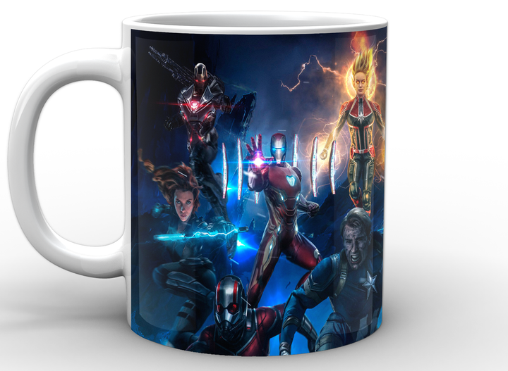 Кухоль GeekLand білий Avengers Месники сутичка AG.02.013 - зображення 3