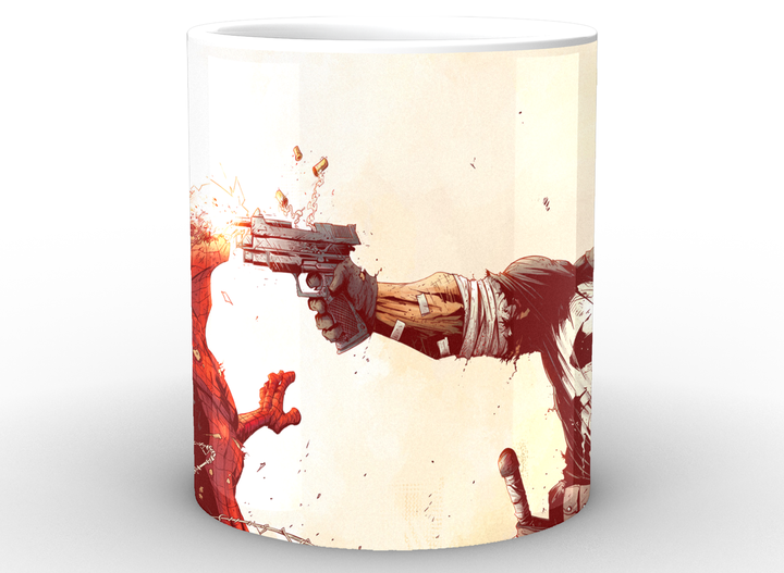 Кружка GeekLand Каратель Punisher Каратель та Людина-Павук PS.02.005 - Фото 2 Кружка GeekLand Каратель Punisher Каратель та Людина-Павук PS.02.005 - зображення 2