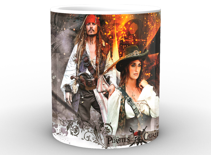 Кружка GeekLand белая Pirates of the Caribbean Пираты Карибского моря персонажи PC.02.007 - Фото 2 Кружка GeekLand белая Pirates of the Caribbean Пираты Карибского моря персонажи PC.02.007 - изображение 2