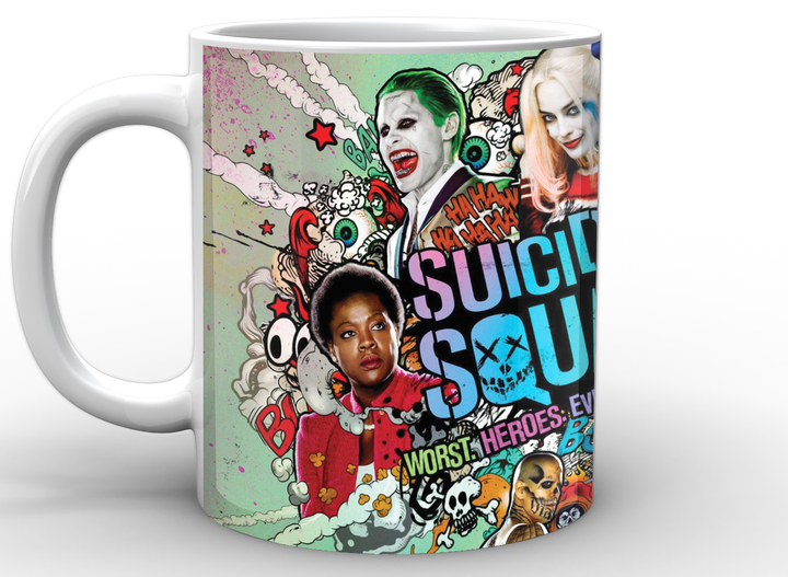 Кружка GeekLand белая Отряд Самоубийц Suicide Squad SS.02.007 - изображение 3