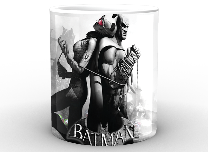 Кружка GeekLand белая Бэтмен Batman Бэтмен кошка и бэтмен BM.02.030 - изображение 2