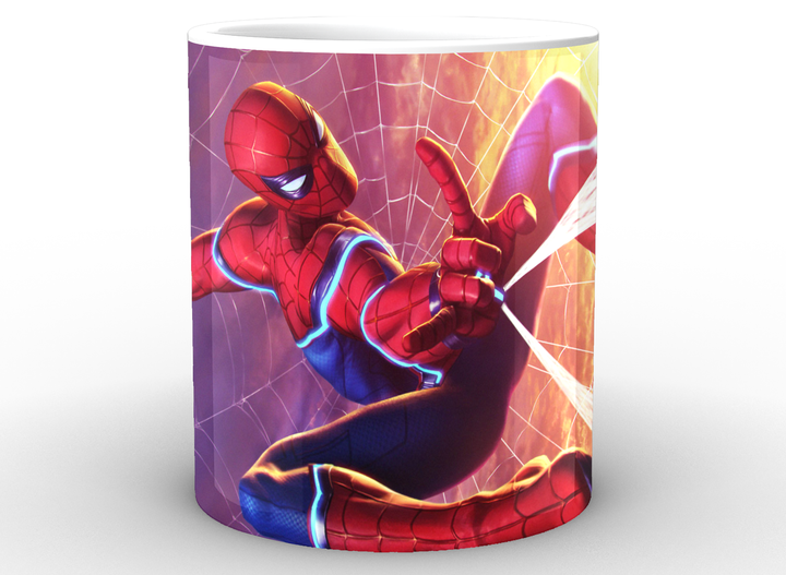 Чашка с принтом Человек-Паук Spider-Man игра SM.02.019.341 Кружка керамическая 0,33 - изображение 2