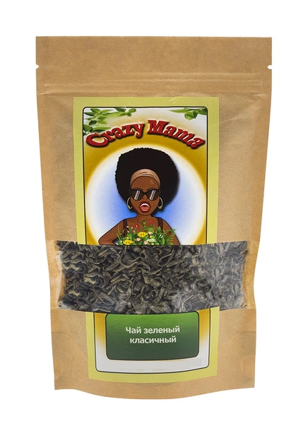 Чай Crazy Mama зелёный классический 100 г (783292859) - изображение 2