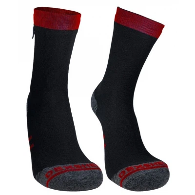 Водонепроницаемые носки Dexshell Running Lite XL Black/Red (DS20610REDXL) - Фото 1 Водонепроницаемые носки Dexshell Running Lite XL Black/Red (DS20610REDXL) - изображение 1