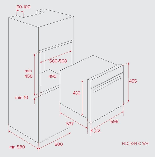 Духова шафа Teka - HLC 844 С WH 111160021 - зображення 2