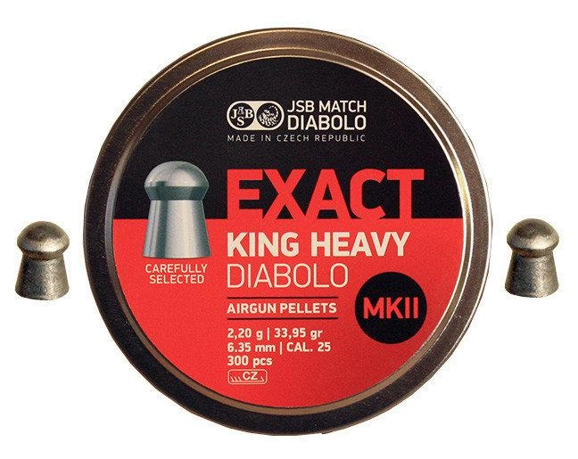 Свинцеві кулі JSB Diablo Exact King Heavy MKII 2.2 м 150 шт (1453.05.57) - зображення 1