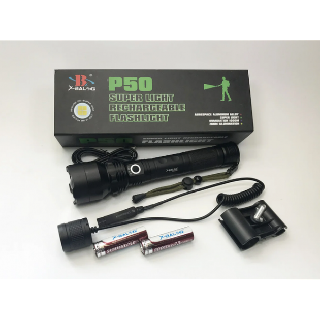 Фонарик подствольный Police BL QP510 -P50 Фонарь с выносной кнопкой - Фото 1 Фонарик подствольный Police BL QP510 -P50 Фонарь с выносной кнопкой - изображение 1
