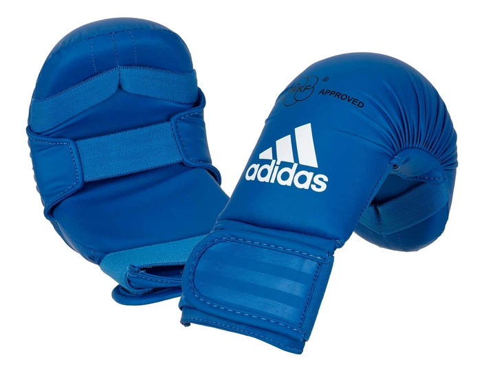 Перчатки для карате с лицензией WKF ADIDAS 661.22 синий XL - Фото 1 Перчатки для карате с лицензией WKF ADIDAS 661.22 синий XL - изображение 1