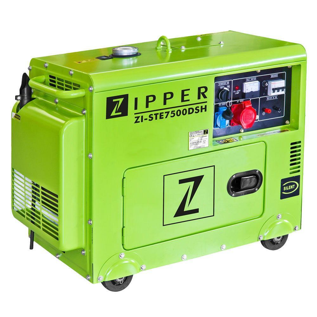 Дизельный генератор Zipper ZI-STE7500DSH - изображение 2