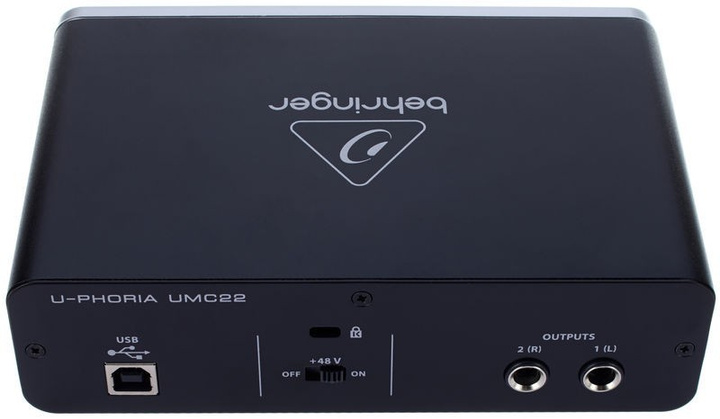 Аудиоинтерфейс / звуковая карта Behringer U-Phoria UMC22 – фото, отзывы ...
