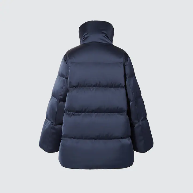 Куртка Uniqlo J+ пуховая L темно синяя (443929) - изображение 5