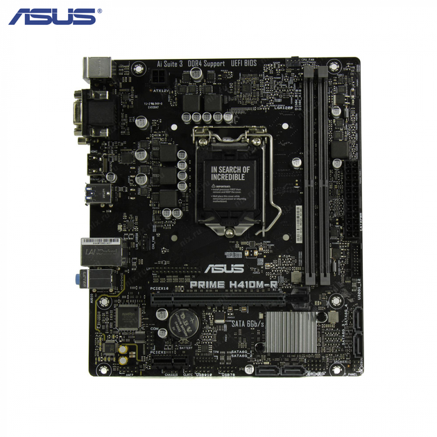 Материнская плата ASUS PRIME H410M-R-SI – фото, отзывы, характеристики ...