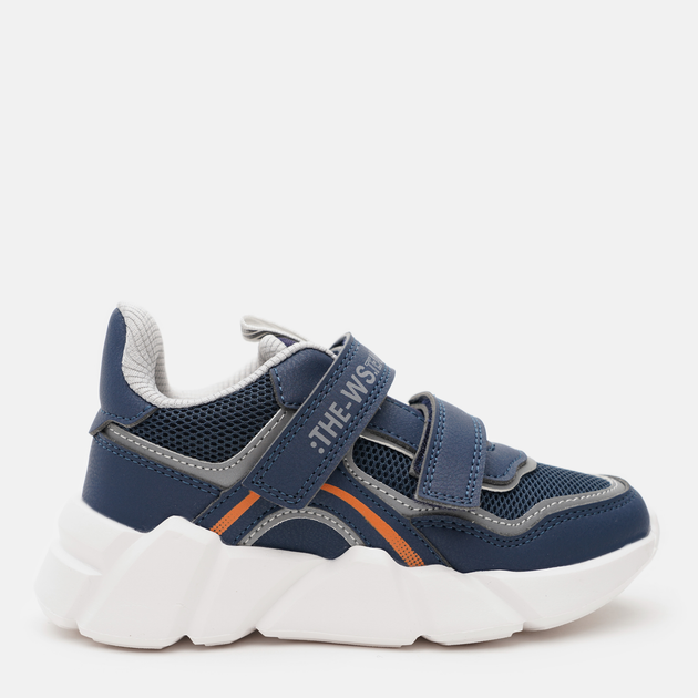 Детские кожаные кроссовки для мальчика Weestep R202153702 DB 27 Синие ...