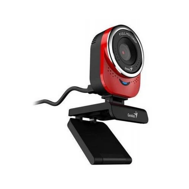 Веб-камера Genius 6000 Full HD Red (32200002401) - Фото 3 Веб-камера Genius 6000 Full HD Red (32200002401) - изображение 3
