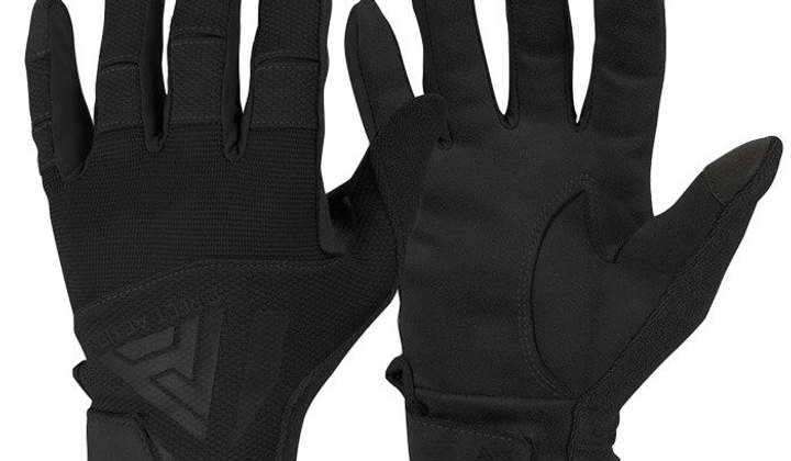Тактические перчатки Direct Action Hard Gloves Black GL-HARD-PES-BLK - изображение 2