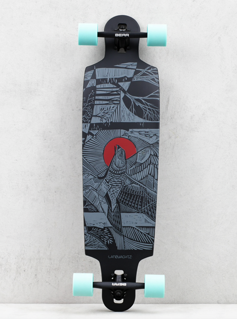 Лонгборд Landyachtz Drop Cat Seeker Black 97 см (lnd351) - Фото 2 Лонгборд Landyachtz Drop Cat Seeker Black 97 см (lnd351) - изображение 2