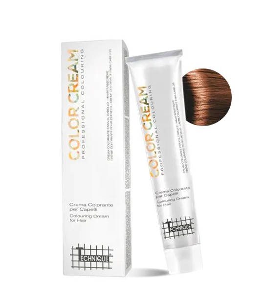 Профессиональная крем краска для волос Color Cream Technique 100 мл №8. ...