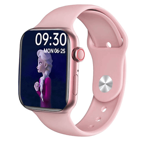 Смарт-часы умные часы Smart Watch i12 Pink (уведомления, звонки, голос вызов, wearfit pro) + подарок Earpods - изображение 3