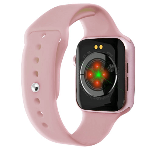 Смарт-часы умные часы Smart Watch i12 Pink (уведомления, звонки, голос вызов, wearfit pro) + подарок Earpods - изображение 4