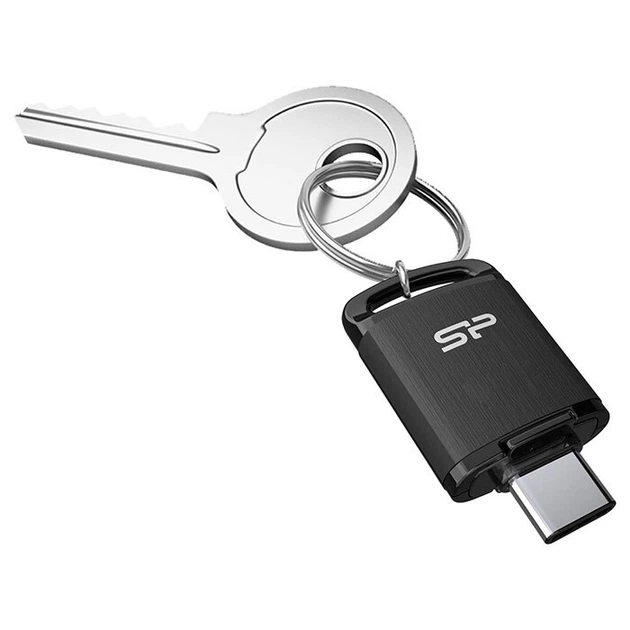 Флеш-накопитель Silicon Power USB 3.1 Mobile C10 Type-C 16Gb Black (SP016GBUC3C10V1K) - изображение 5