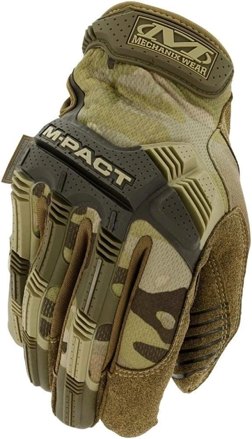 Військові тактичні рукавиці ( L - розмір, Мультікам - колір ) - зображення 2