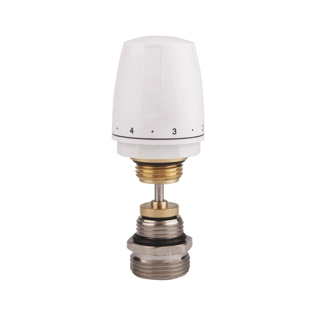 Кран термостатический SD Forte 1/2\"х3/4\" для коллектора из нерж ...