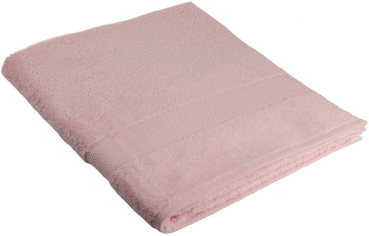 Акция на Рушник махровий T?RComFor для ванної 70х130 см рожевий от Rozetka