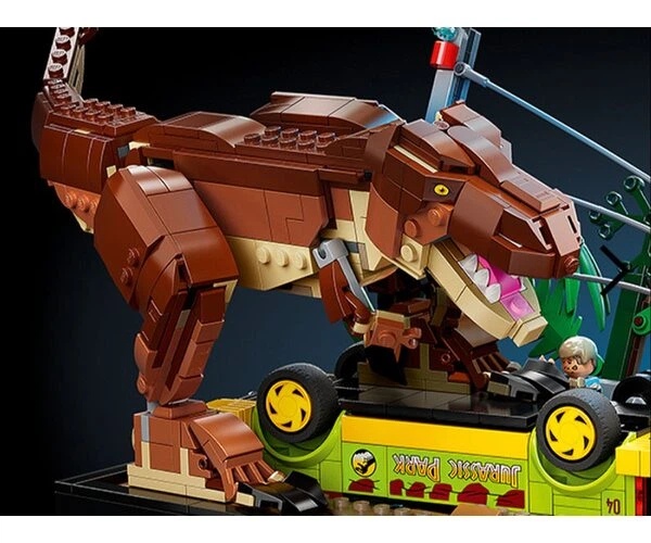 Конструктор LEGO Jurassic World Побег Ти-Рекса (76956) – игрушки с
