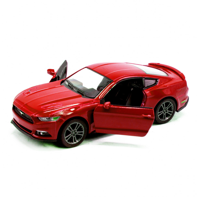 Колекційна іграшкова машинка FORD MUSTANG GT KT5386W інерційна Red - Фото 1 Колекційна іграшкова машинка FORD MUSTANG GT KT5386W інерційна Red - изображение 1