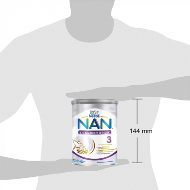 Дитяча суміш Nestle NAN 3 Гіпоалергенний +12 міс. 400 г (1000238) - зображення 5