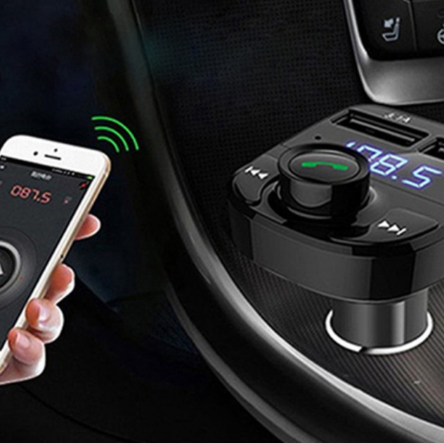 FM трансмітер FM модулятор CAR X8 з Bluetooth MP3 - зображення 5
