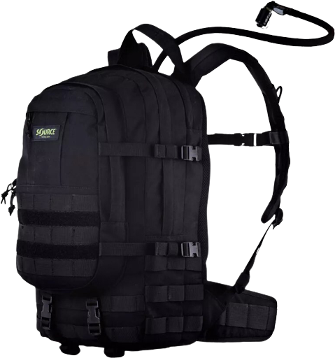 Рюкзак тактичний Source Tactical Gear Backpack Assault 20 л Black (0616223000187) - зображення 1