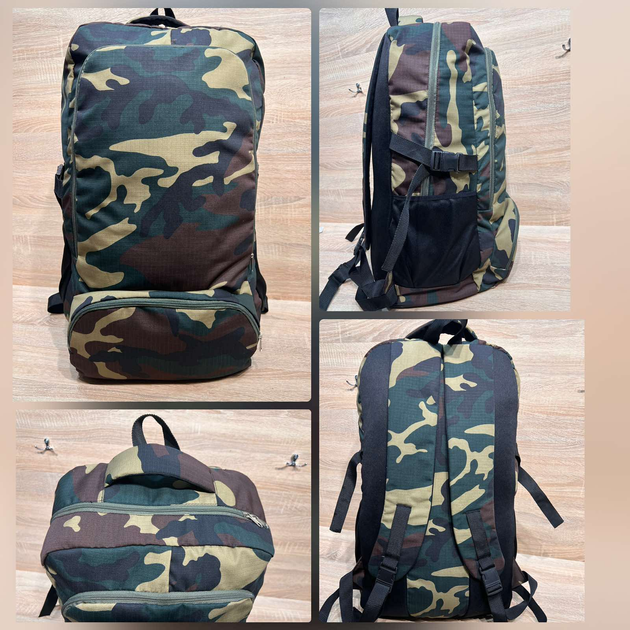 Рюкзак тактический мужской 80 литров объем, тактичний рюкзак, Bounce ar. RT-1380, зеленый - изображение 2
