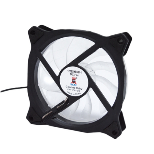 Кулер для корпуса Cooling Baby RAINBOW 1 (12025HBRB-1) - изображение 1