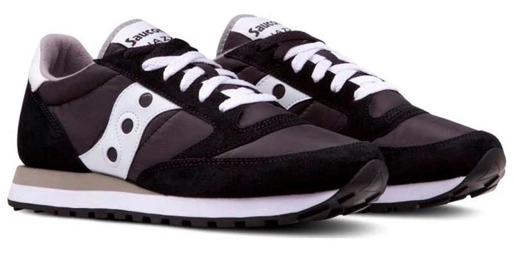 Кроссовки для города Saucony JAZZ ORIGINAL (2044-449S) 38,5 black/white - изображение 2