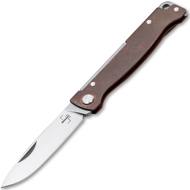 Ніж Boker Plus Arlas Copper Темно-коричневий - зображення 1