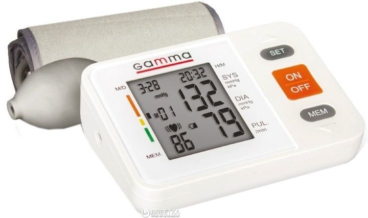 Тонометр Gamma Semi Plus напівавтоматичний на плече гарантія 5 років - зображення 2