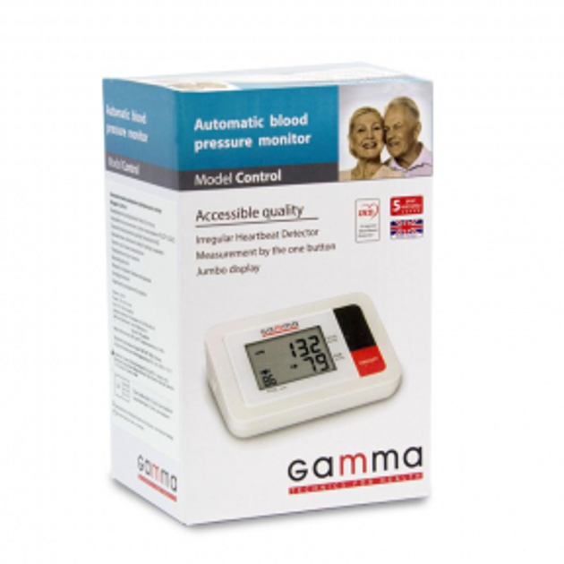 Тонометр Gamma Control автоматичний на плече гарантія 5 років - зображення 1