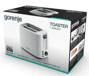 Тостер Gorenje T-900-LBW 850 Вт - зображення 2