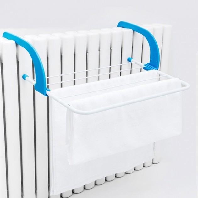 Подвесная сушилка для одежды Fold Clothes Shelf синяя - изображение 4