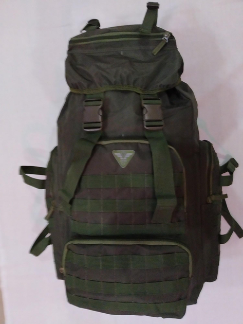 Рюкзак тактический Favor 65л. Зеленый - изображение 1