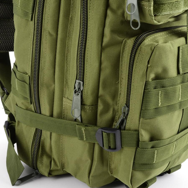 Рюкзак Штурмовой Тактический Военный 45л Зеленый - изображение 2
