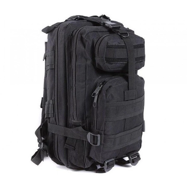 Рюкзак Штурмовой Тактический Военный 45л Черный - изображение 1