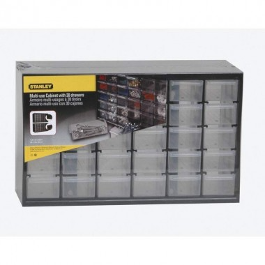 Пластиковый органайзер STANLEY 1-93-980 30 секций 365х225х155мм - Фото 1 Пластиковый органайзер STANLEY 1-93-980 30 секций 365х225х155мм - изображение 1