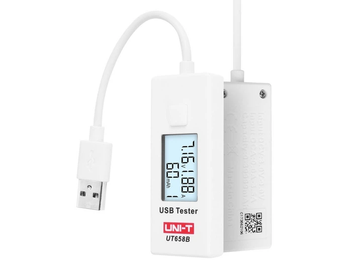 Тестер USB UNIT UT658B - зображення 2