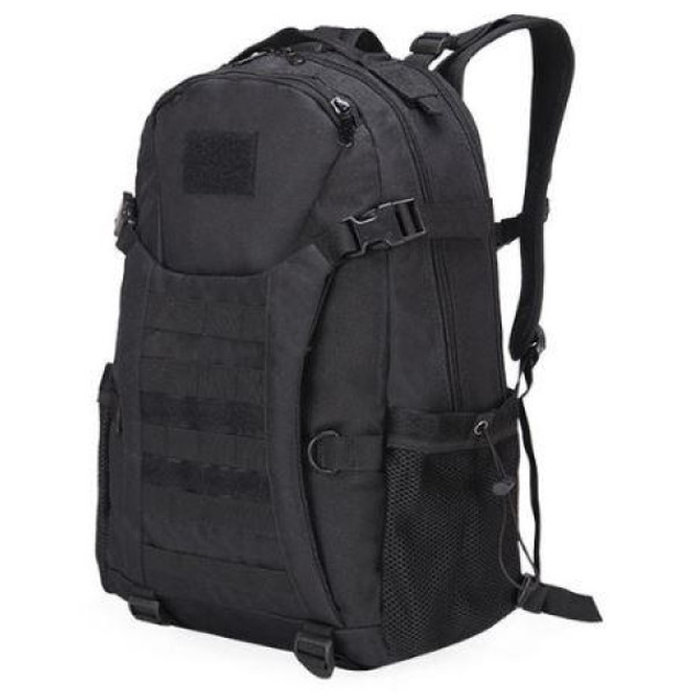 Рюкзак тактический Y003 50 л, черный - зображення 1