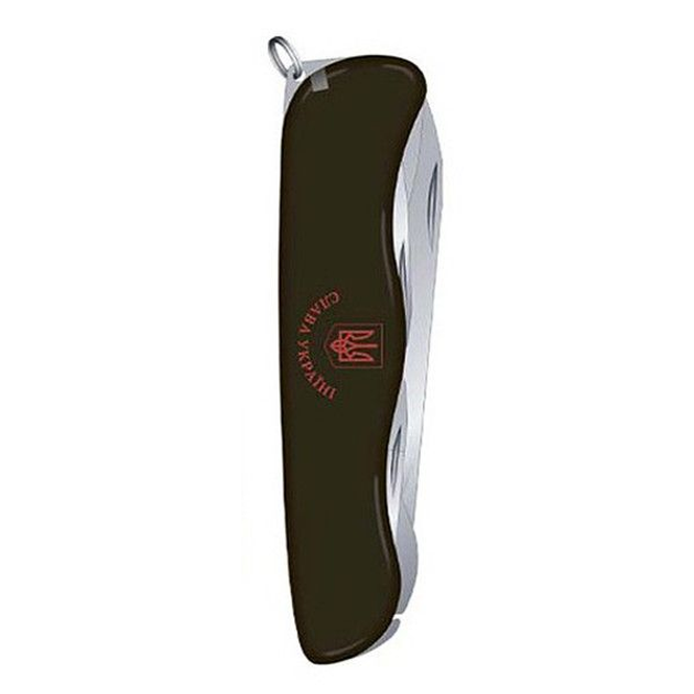 Нож Victorinox Nomad Ukraine Слава Украине+Трезубец красный 0.8353.3R9 - изображение 1